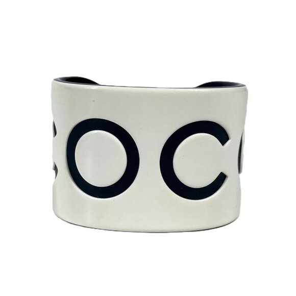 CHANEL Bicolor CC CC Mark COCO logo Bangle accessories Bracelet